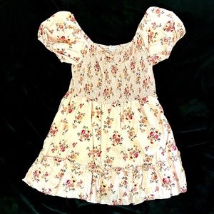 Lily and Lottie peach floral sundress